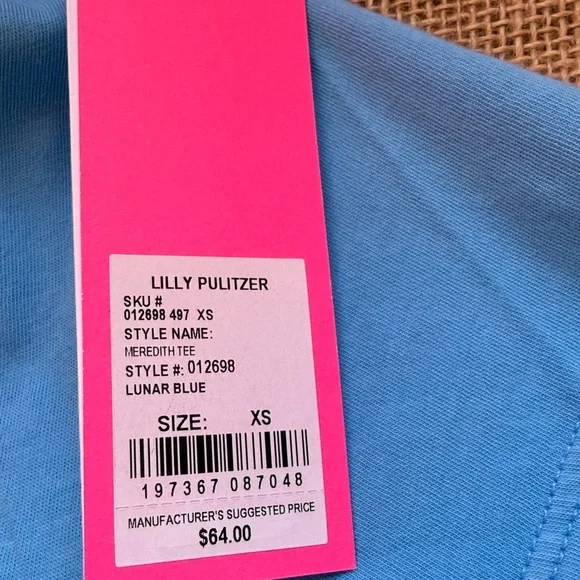 NWT Lilly Pulitzer shirt - Picture 4 of 5